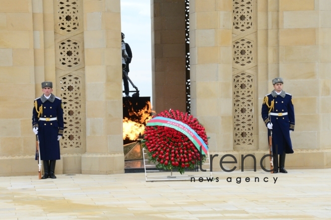 Azerbaijan commemorates 30th anniversary of January 20 tragedy  Azerbaijan Baku january 20 2020 