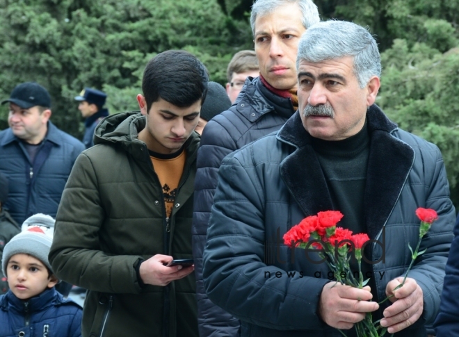 Azerbaijan commemorates 30th anniversary of January 20 tragedy  Azerbaijan Baku january 20 2020 