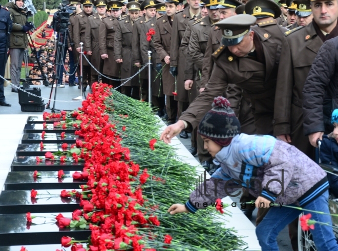 Azerbaijan commemorates 30th anniversary of January 20 tragedy  Azerbaijan Baku january 20 2020 