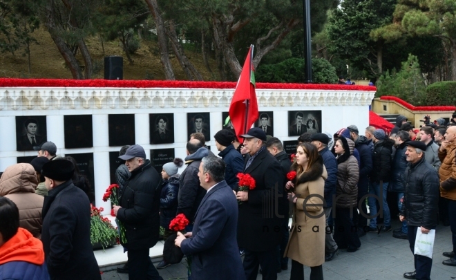 Azerbaijan commemorates 30th anniversary of January 20 tragedy  Azerbaijan Baku january 20 2020 