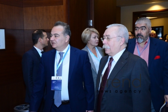 Baku Moscow  dialogue of cultures  conference Azerbaijan Baku Yanuary 24 2020