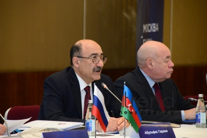 Baku Moscow  dialogue of cultures  conference Azerbaijan Baku Yanuary 24 2020