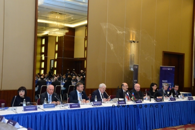 Baku Moscow  dialogue of cultures  conference Azerbaijan Baku Yanuary 24 2020