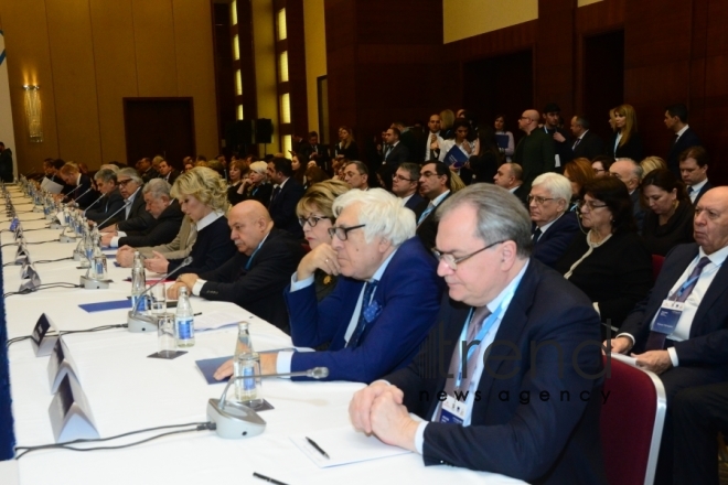 Baku Moscow  dialogue of cultures  conference Azerbaijan Baku Yanuary 24 2020