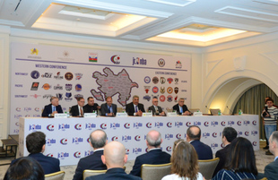 Event dedicated to creation of Azerbaijani Jr. NBA basketball league  Azerbaijan Baku Yanuary 29  2020