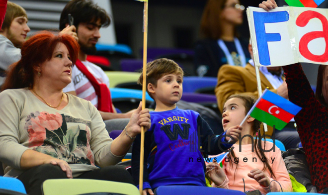 FIG World Cup in Trampoline Gymnastics Tumbling kicks off in Baku.Azerbaijan Baku 15  February 2020
