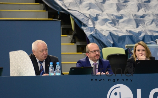 Finals of FIG World Cup in Trampoline  Tumbling kicks off in Baku  Azerbaijan Baku 16 February 2020