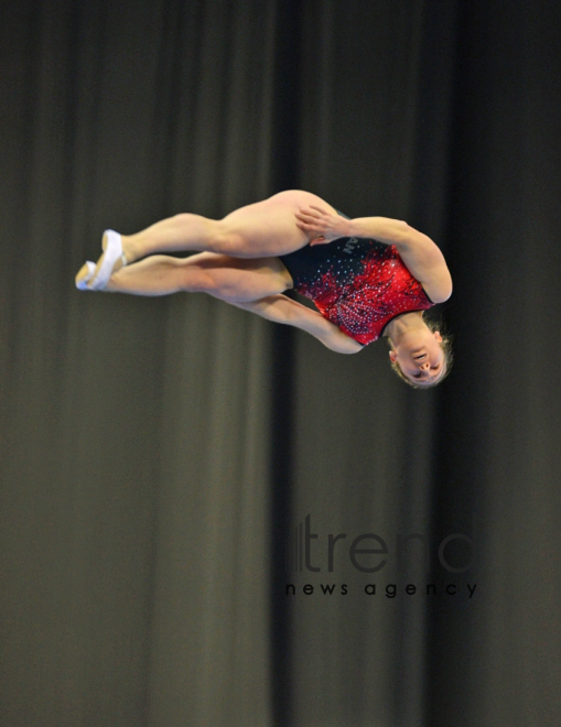 Finals of FIG World Cup in Trampoline  Tumbling kicks off in Baku  Azerbaijan Baku 16 February 2020