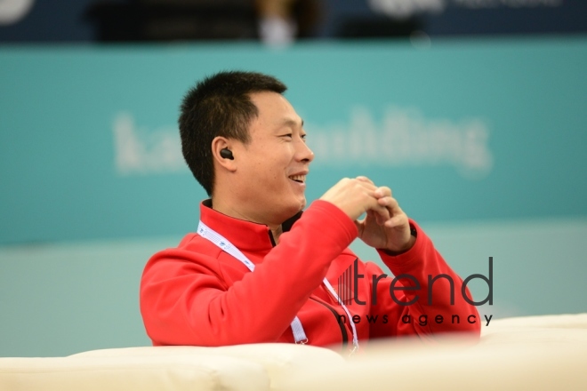 Finals of FIG World Cup in Trampoline  Tumbling kicks off in Baku  Azerbaijan Baku 16 February 2020