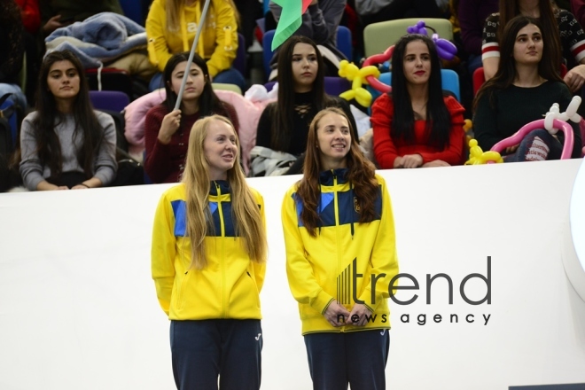 Bakıda batut gimnastikası və tamblinq üzrə Dünya Kubokunda yarışların ikinci günü başlayıb Azərbaycan Bakı 16 fevral 2020