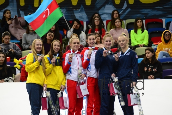 Bakıda batut gimnastikası və tamblinq üzrə Dünya Kubokunda yarışların ikinci günü başlayıb Azərbaycan Bakı 16 fevral 2020