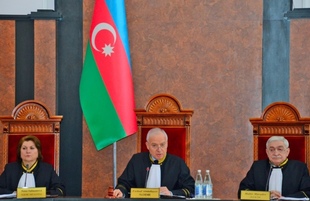 Azerbaijans Constitutional Court approves parliamentary election results. Azerbaijan Baku 5 march 2020