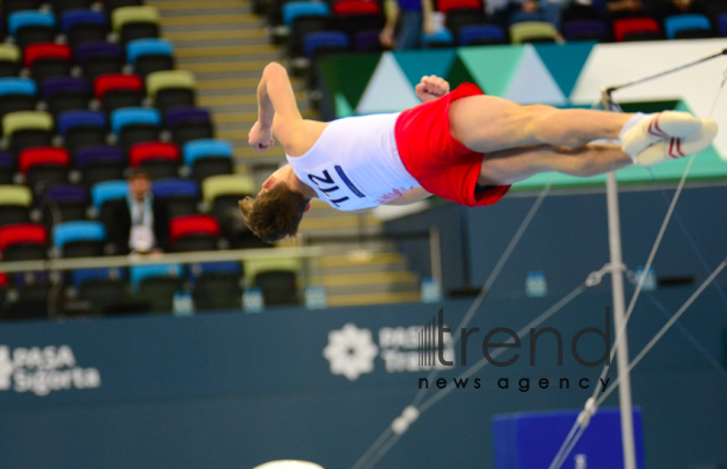 AGF Junior Trophy International Tournament in Mens Artistic Gymnastics kicks off in Baku.Azerbaijan Baku 10 march 2020