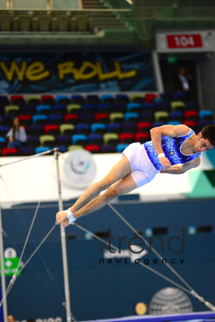 AGF Junior Trophy International Tournament in Mens Artistic Gymnastics kicks off in Baku.Azerbaijan Baku 10 march 2020