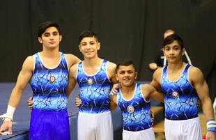 AGF Junior Trophy International Tournament in Mens Artistic Gymnastics kicks off in Baku.Azerbaijan Baku 10 march 2020