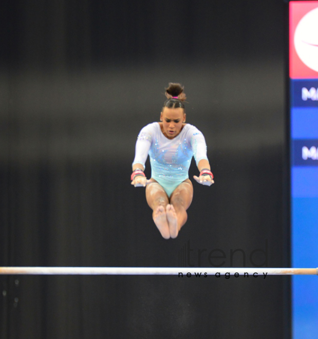 FIG Artistic Gymnastics World Cup kicks off in Baku  Azerbaijan  Baku  march 12  2020 
