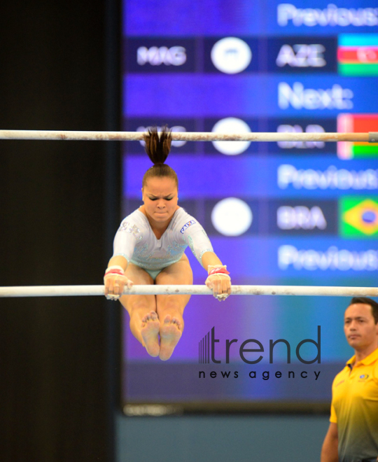 FIG Artistic Gymnastics World Cup kicks off in Baku  Azerbaijan  Baku  march 12  2020 
