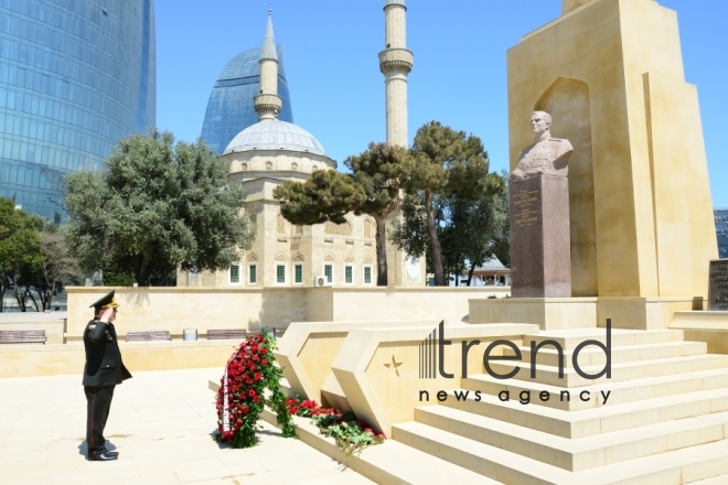 Azerbaijan marks Day of Victory in Great Patriotic War.Azerbaijan Baku may 9 2020