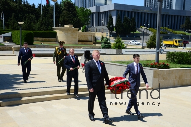 Azerbaijan marks Day of Victory in Great Patriotic War.Azerbaijan Baku may 9 2020