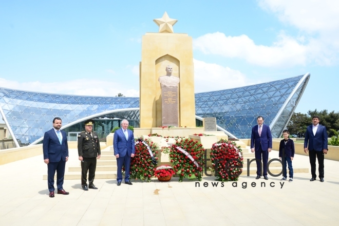 Azerbaijan marks Day of Victory in Great Patriotic War.Azerbaijan Baku may 9 2020