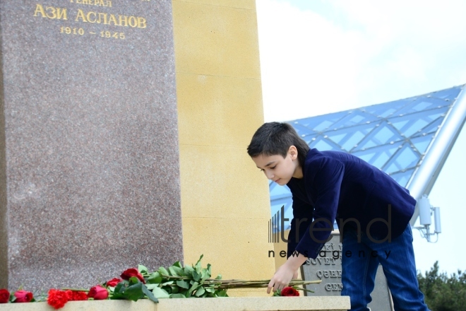 Azerbaijan marks Day of Victory in Great Patriotic War.Azerbaijan Baku may 9 2020