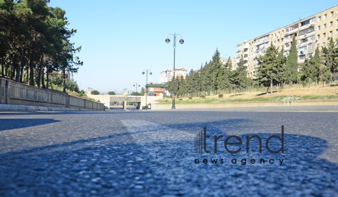 Bakı sərt karantin rejimində .Azərbaycan Bakı 14 iyun  2020