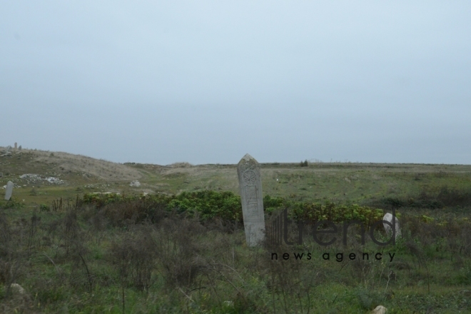 Armenians completely destroy cemetery in Fuzuli district. Fuzuli  Azerbaijan 19 november 2020
