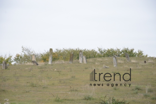 Armenians completely destroy cemetery in Fuzuli district. Fuzuli  Azerbaijan 19 november 2020
