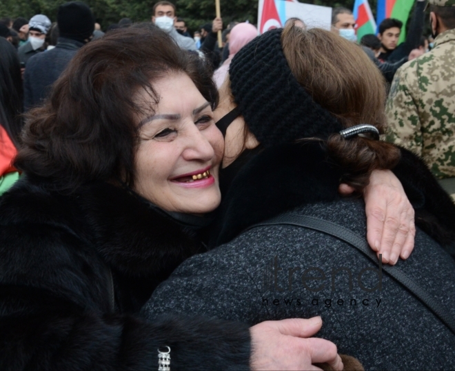 Lachin residents visit Alley of Martyrs in Azerbaijans Baku  Azerbaijan Baku  1 december 2020                                           
