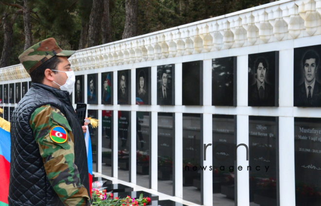 Lachin residents visit Alley of Martyrs in Azerbaijans Baku  Azerbaijan Baku  1 december 2020                                           
