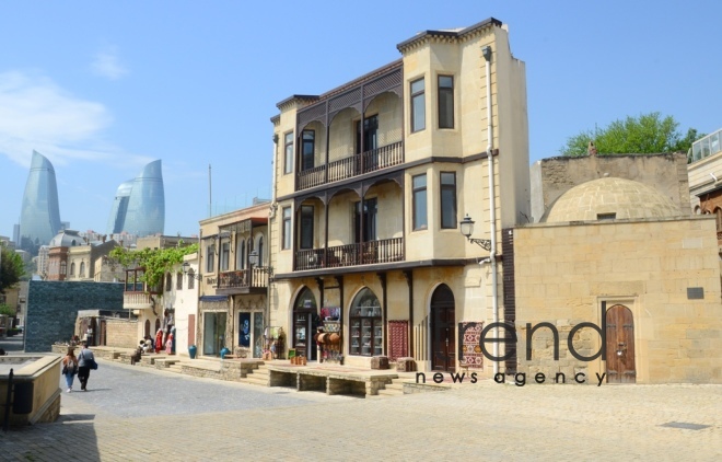 Прогулка по Историко-Архитектурному заповеднику  Ичери шехер.Азербайджан  Баку 4 мая 2021 