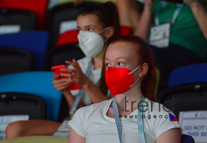 Final day of World Age Group Competitions in Aerobic Gymnastics kicks off in Baku.Azerbaijan Baku  May 23   2021

