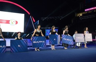 Baku holds opening ceremony of 16th FIG Aerobic Gymnastics World Championships.Azerbaijan Baku May 27 2021