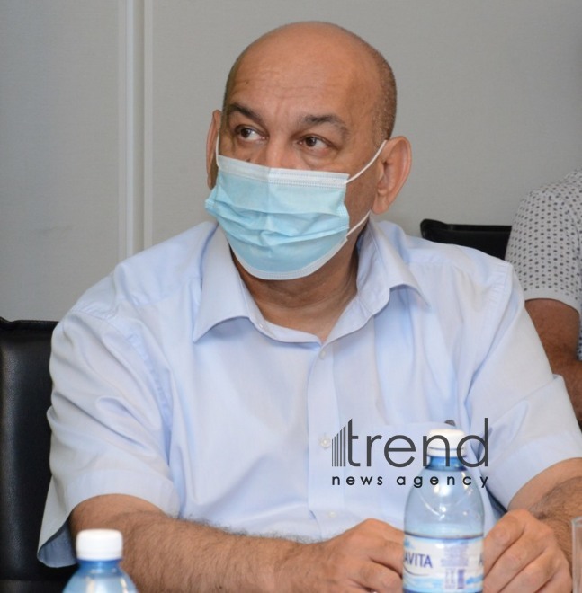 Azerbaijan’s Trend news agency holds discussions on bill "On Media"  Azerbaijan Baku 3 August 2021 
 
 