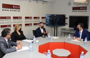 Azerbaijan’s Trend news agency holds discussions on bill "On Media"  Azerbaijan Baku 3 August 2021 
 
 