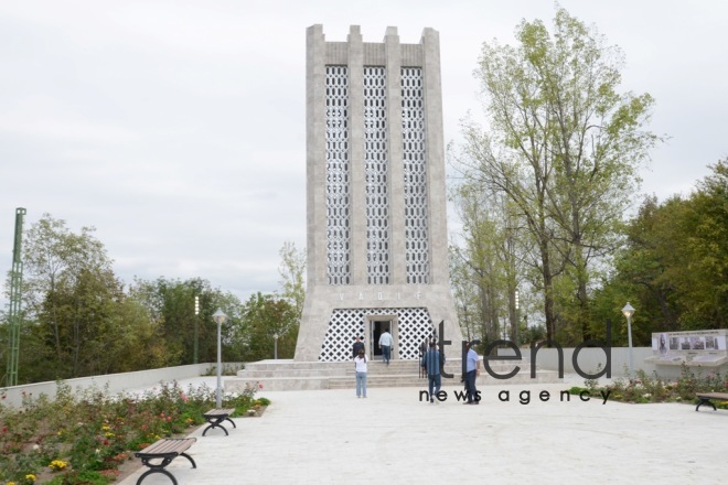 Kомплекс музея-мавзолея Моллы Панаха Вагифа Азербайджан Шуша 13 сентября 2021
