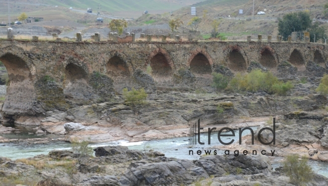 Худаферинский мост Джабраил Азербайджан Джабраил 19 октября 2021 