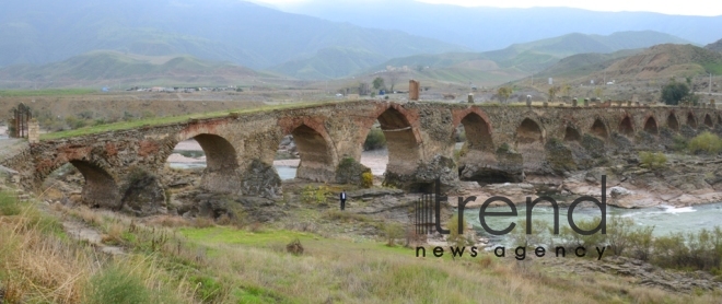 Худаферинский мост Джабраил Азербайджан Джабраил 19 октября 2021 