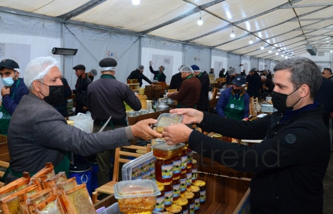 Bakıda 21 -ci  bal yarmarkası keçirilir. Azərbaycan  Bakı  20 oktyabr 2021
