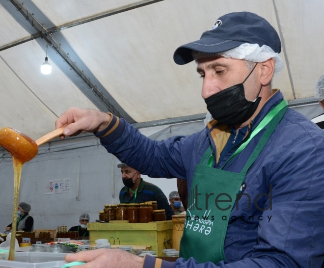 Bakıda 21 -ci  bal yarmarkası keçirilir. Azərbaycan  Bakı  20 oktyabr 2021
