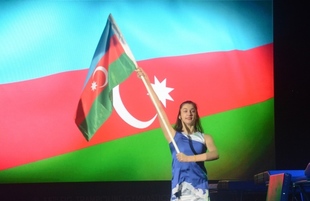 Azerbaijan holds opening ceremony of 35th Trampoline Gymnastics World Championships in Baku Azerbaijan Baku 18 november 2021