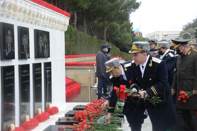 Азербайджанский народ чтит светлую память жертв трагедии 20 января.Азербайджан Баку 20 января 2022