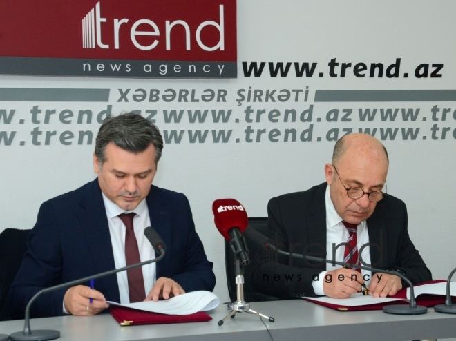 АМИ Trend и турецкое информационное агентство DHA подписали Меморандум о сотрудничестве  Азербайджан Баку 8 апреля  2022