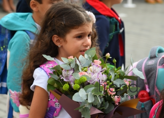 В Азербайджане отмечают День знаний  Азербайджан Баку 15 сентября 2022