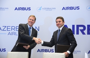 Azerbaijan Airlines orders 12 A320neo Family aircraft Azerbaijan Baku april 6 2023