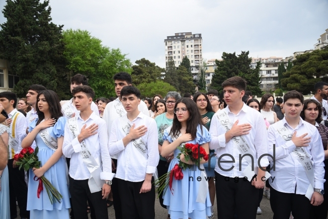 В Азербайджане прозвенел Последний звонок. Азербайджан Баку 14 июня 2023